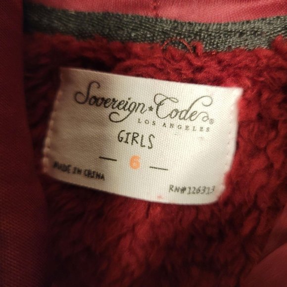 Sovereign Code Cassia Faux Fur Zip Hooded Jacket - Picture 3 of 5